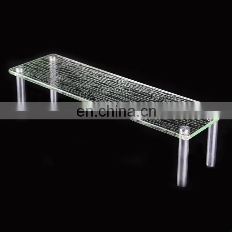 Dongguan manufaction acrylic plastic industrial Imitation glass buffet