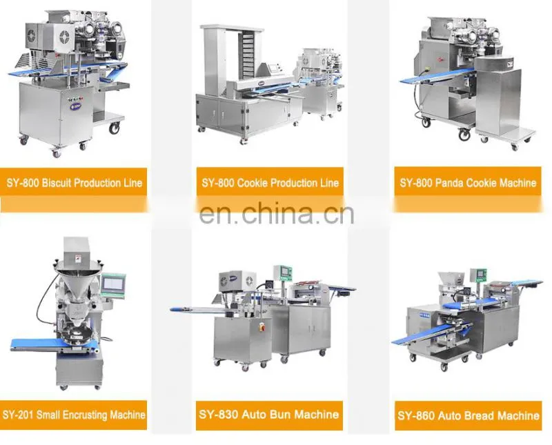 Fully Automatic High Efficiency Seny mochi Molding Production Equipment best selling maamoul maker Small Cookies Production
