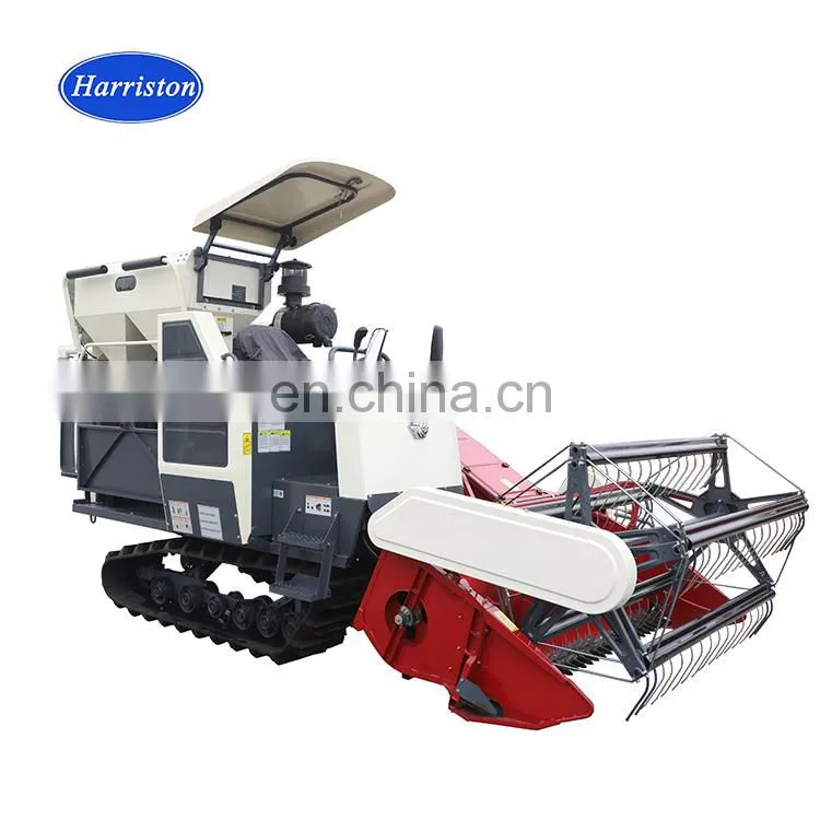 Use 88HP turbo engine Combine Harvester machine