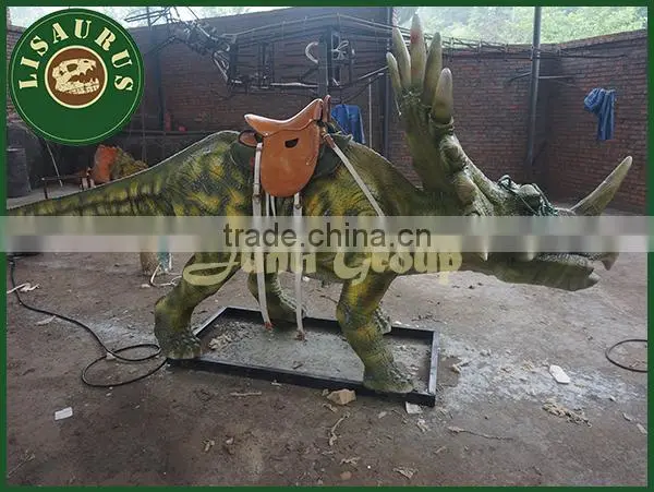 Lisaurus-V get on horse rider