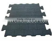 Dogbone rubber paver/ pathway rubber paver