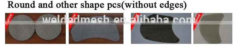 mesh filter pieces