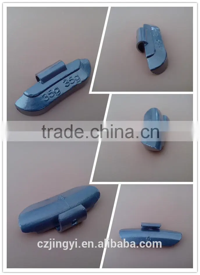 direct factory price Pb clip on wheel balance weight for alloy rim