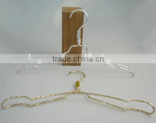 great wire hanger silver metal hangers with smooth surface