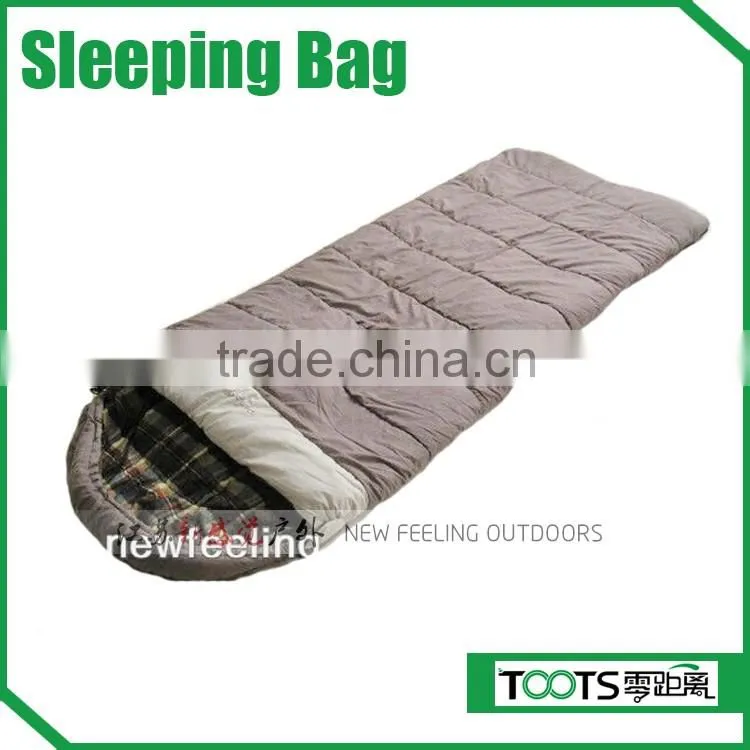 Flannel Sleeping Bag for Cold Weather