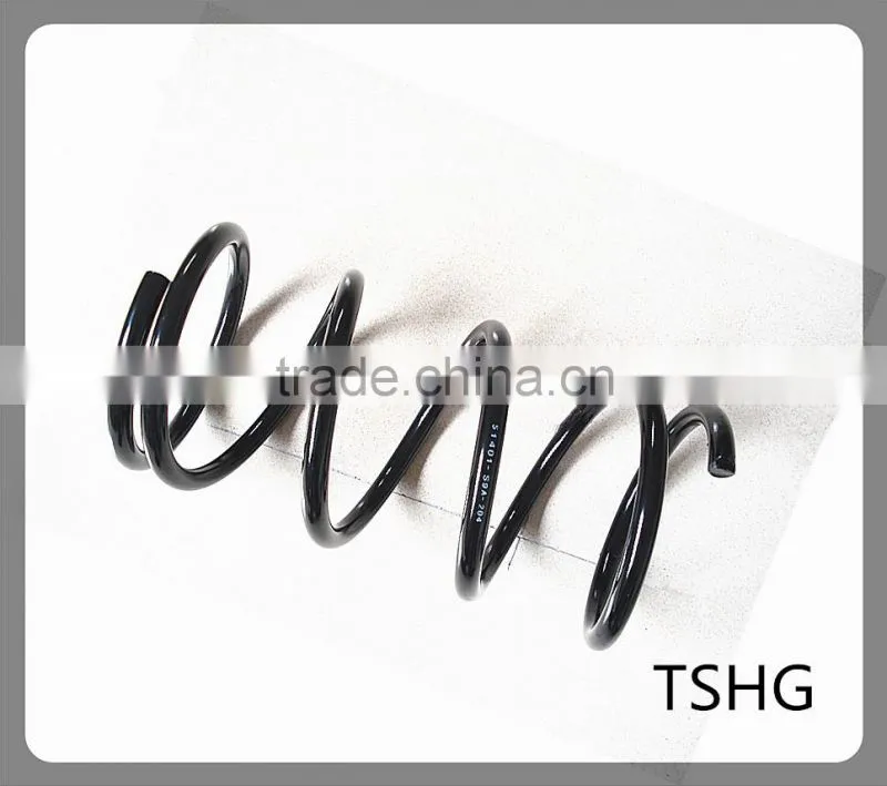 Shock absorber coil spring for cars