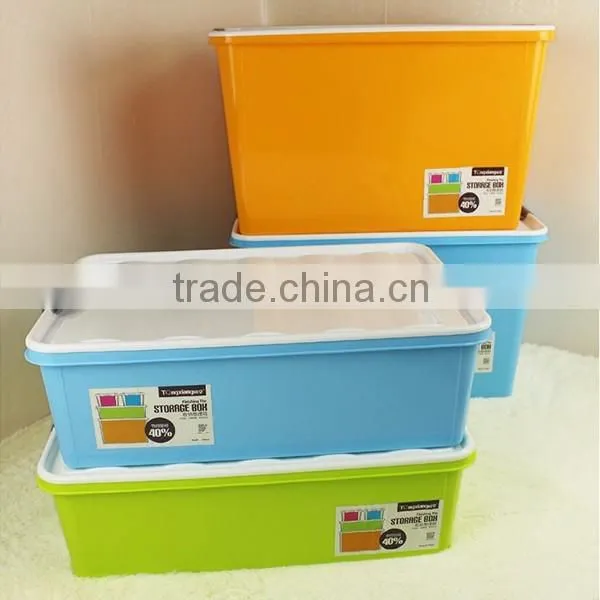Mid Century Modern Plastic Storage Box Size