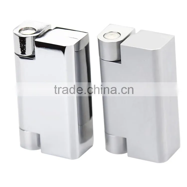 zinc alloy removable hinge with matt black and mirror plating.