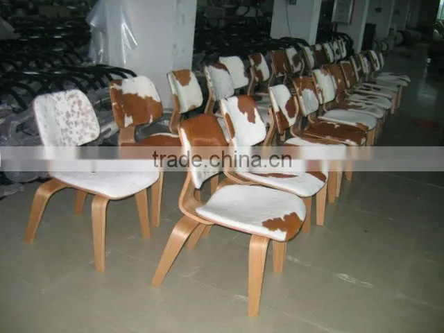 modern walnut DCW dining chair