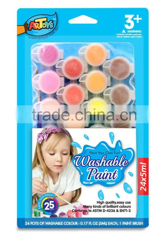 Hot sale wash able paint(Hand Grenade Bottles)