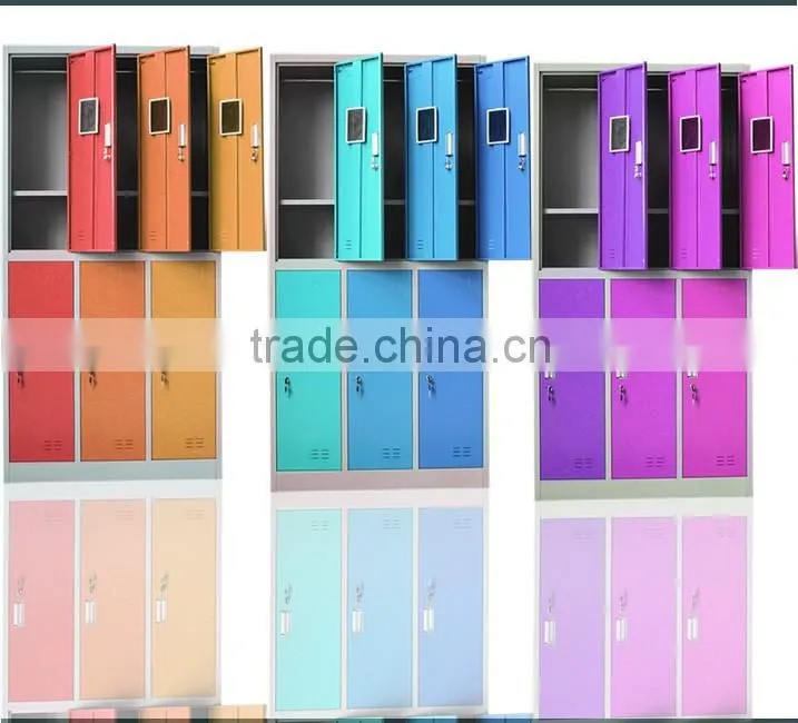Competitive Price Multi-door Waterproof Clothing Storage Public Metal Spa locker