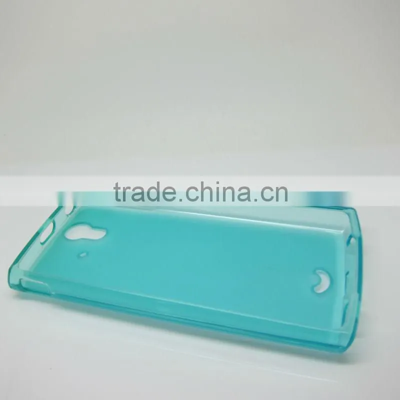 Varity color resonable price TPU pouch mobiel phone case for Sony MT18i cellphone case