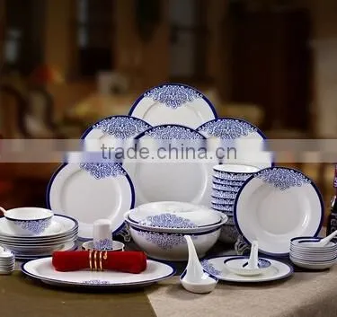 56 pcs dinner plates set for home