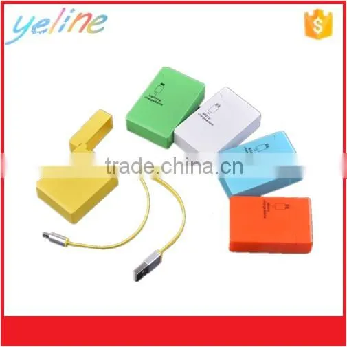 3m V8 colorful flat charging cable for huawei 7i/mate 8/P9