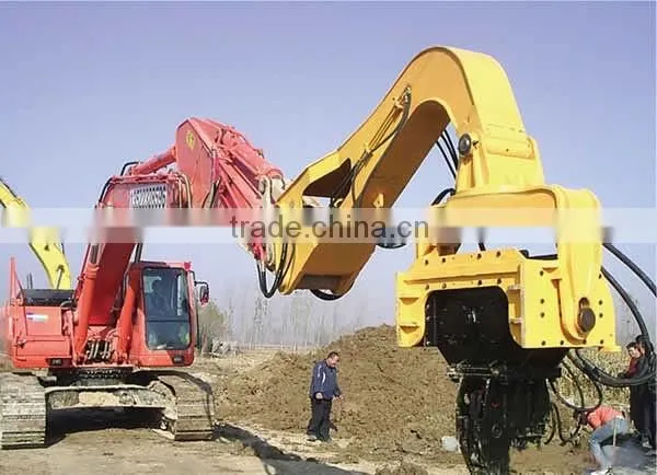 vibratory pile hammer fits to excavator in 20~30 ton