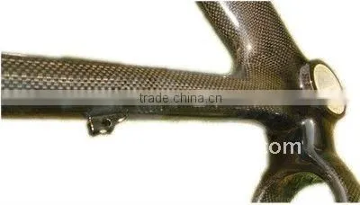 MTB carbon fiber bike frame 3k finish