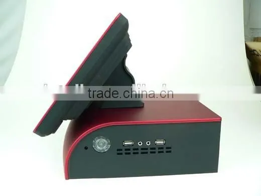 DTK-POS1578 Red Color OEM Accepted 15 Inch LED Touch POS System