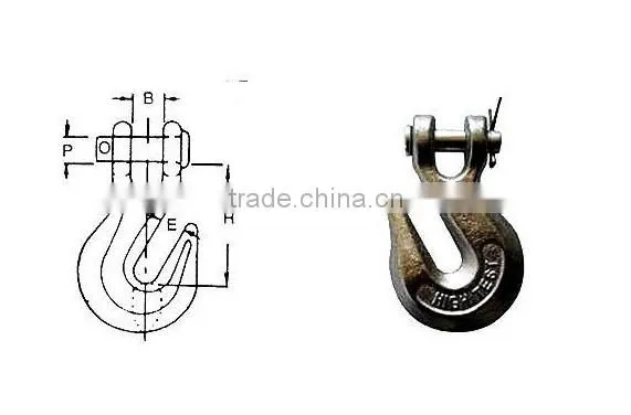 CLEVIS GRAB HOOKS