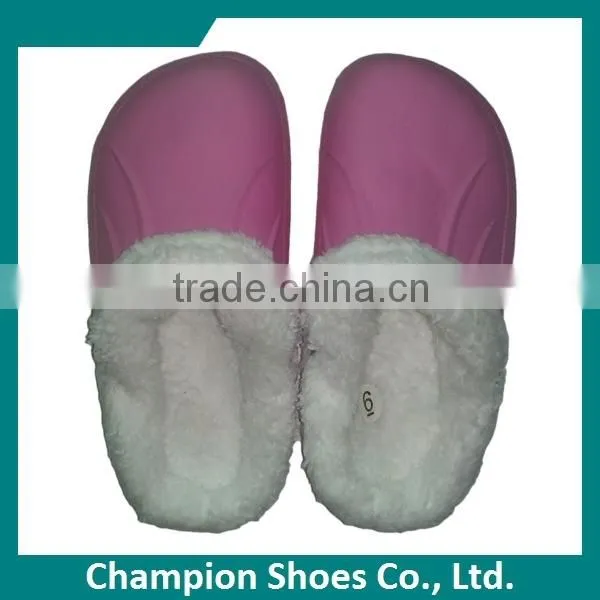 Warm Clog Colourful Winter Indoor Slipper