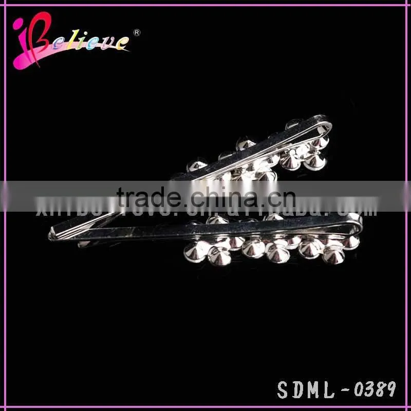 Cute cheap hair accessories wholesale diamond hair clips,flower design hair clip for women