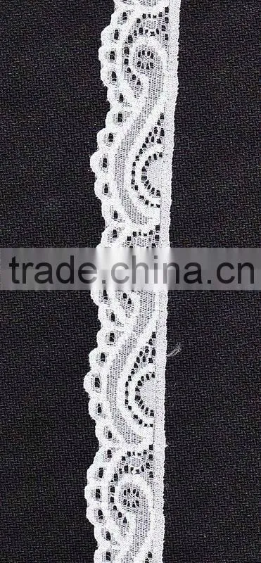 Luxury delicated small lace stocks in white color