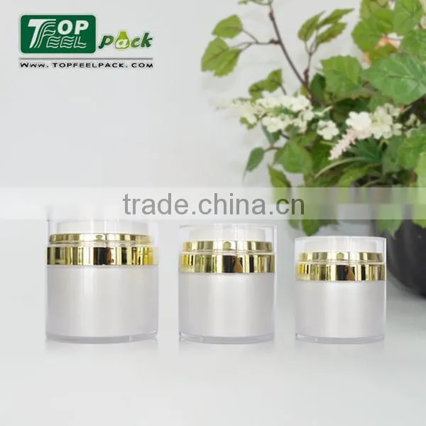 High Grade Luxury Cream Jar with Airless Pump 15g/30g/50g