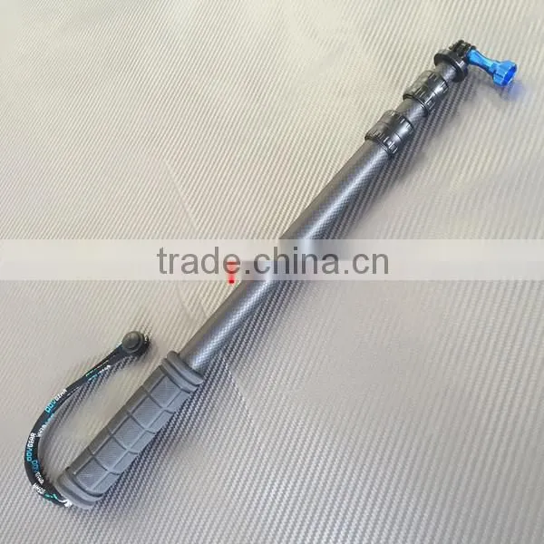 Telescopic Handheld Selfie Stick, carbon fiber selfie stick