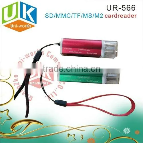 USB 2.0 all in one memory smart lighter card reader