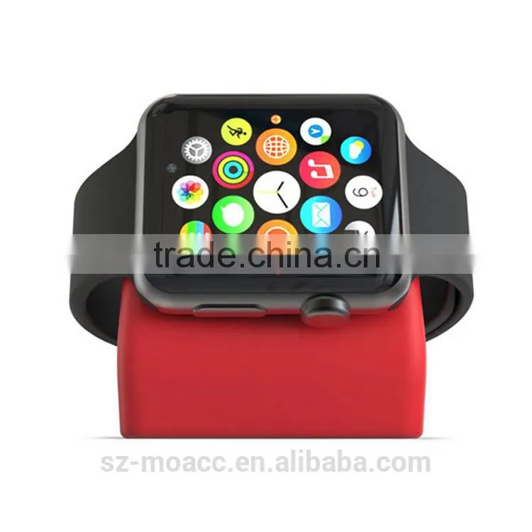 Mini Silicone material Charger Holder for Apple Watch