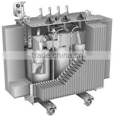 oil immersed electric transformers three phase 100kva