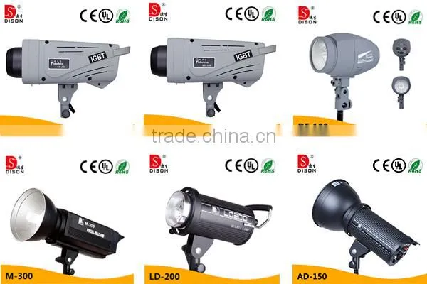 High quality rechargeable flash light photography strobe lights