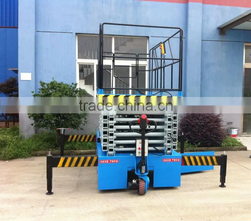 Electric hydraulic scissor lift platform