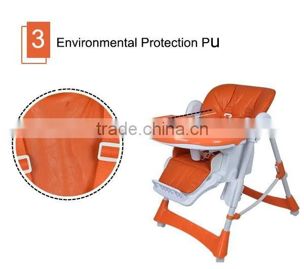 2016 Baby High Chair Removable Tray Restaurant Baby High Chair Infant