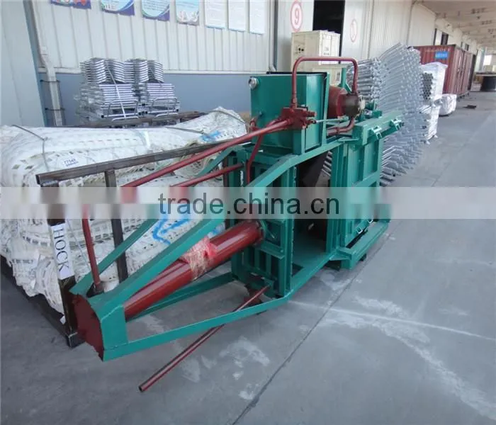 Factory direct sell hydraulic vertical small baler machine for waste paper,plastic,clothing
