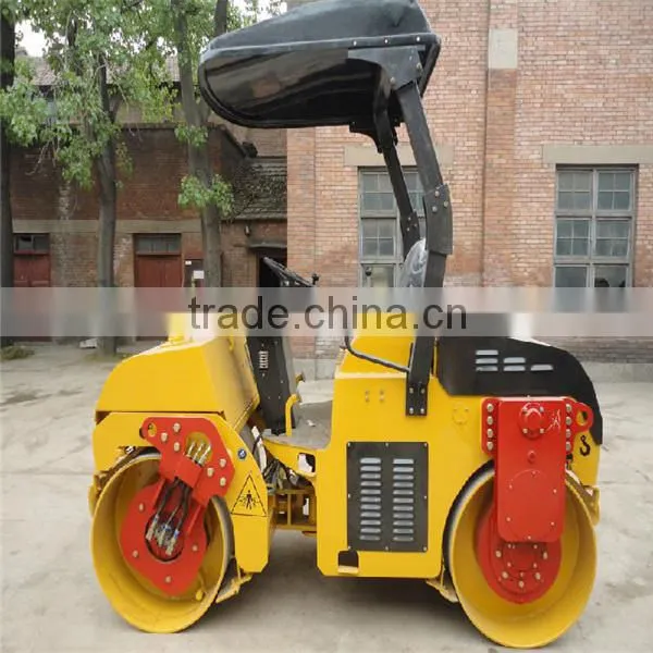 High quality 2 ton hydraulic vibratory steel wheel road roller for sale