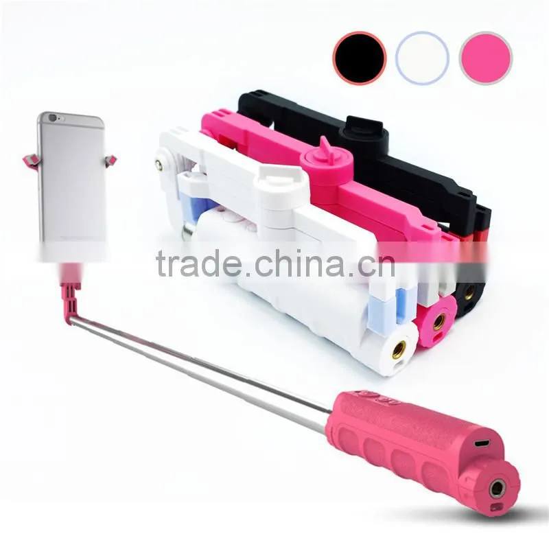 Mobile Phone Selfie Stick Monopod Handheld Monopod mini portable bluetooth Selfie-Stick