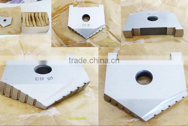 Exchangeable Spade Drill Inserts
