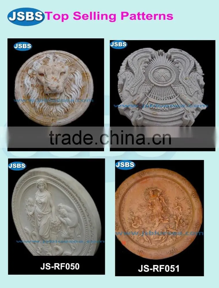 customize hand carved stone relief wall sculpture