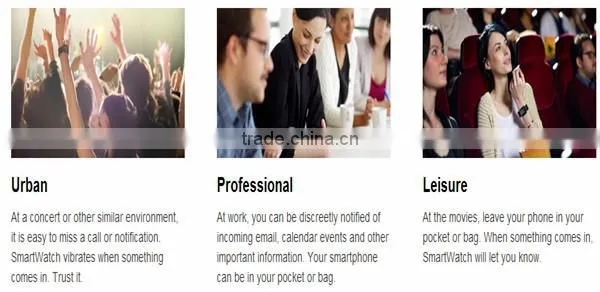 2015 hot product smart watch phone waterproof