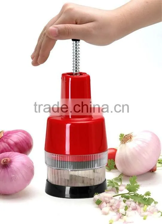 S/S+ABS+PS+PP 26*9.2*9.2 Plastic kitchen accessories new best carrot chopper/small tomato paste machine/ginger onion chopper