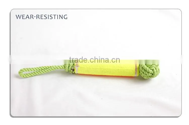 rope toy for pet dog with durable cotton knots and cheap price