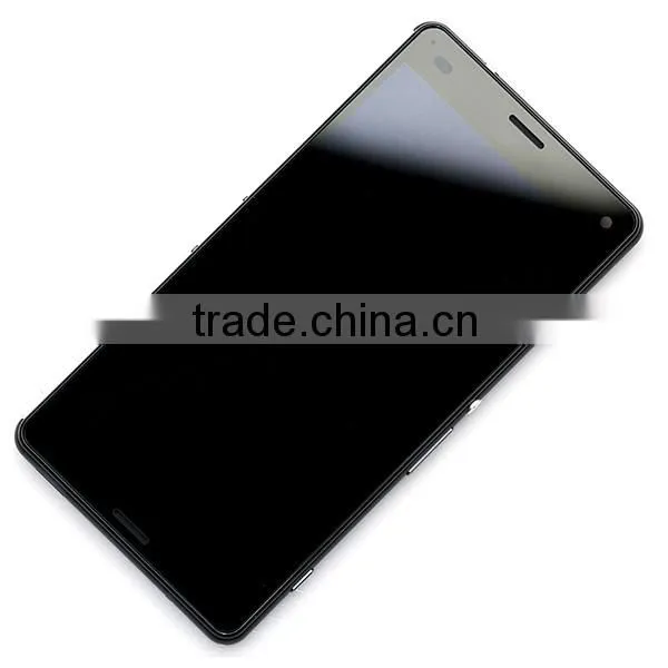 100% Test One By One touch screen assembly repair parts for sony z,lcd digitizer for sony z3 compact lcd