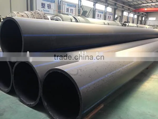 DN560mm still wire reinforced pe pipe with fittings for water supply
