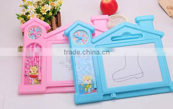Fashion plastic kids drawing board