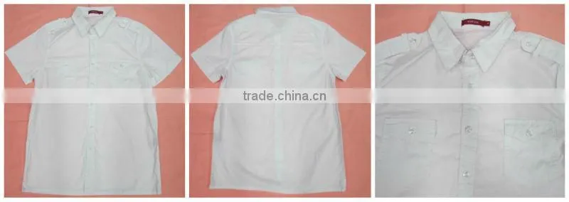 Hot sales good quality mens shirts /blouse cotton stock