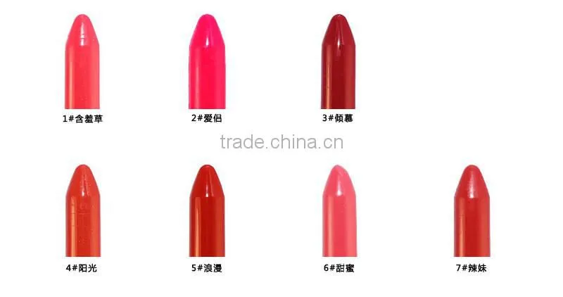 sexy long lasting makeup waterproof lip stick private label cosmetics lipstick