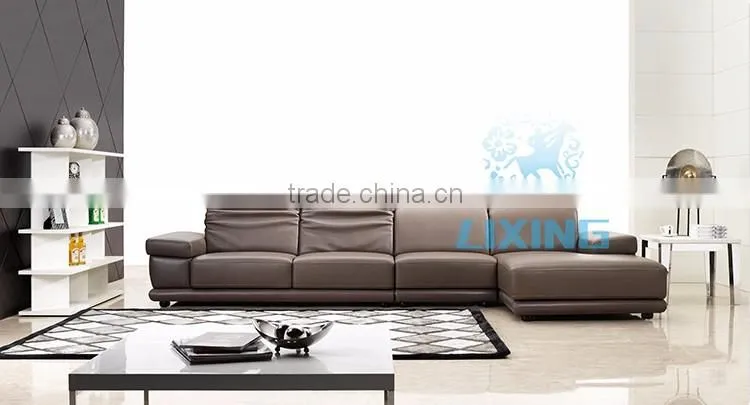 2016 Latest Design Top Grain Leather Sofa