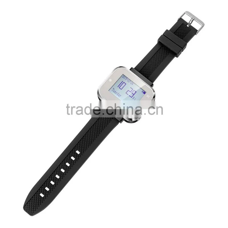 Black/White 433MHz wireless waiter calling button system, wireless calling system, restaurant waiter calling system