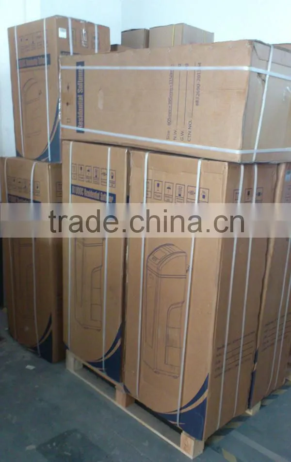 cabinet home water softener system