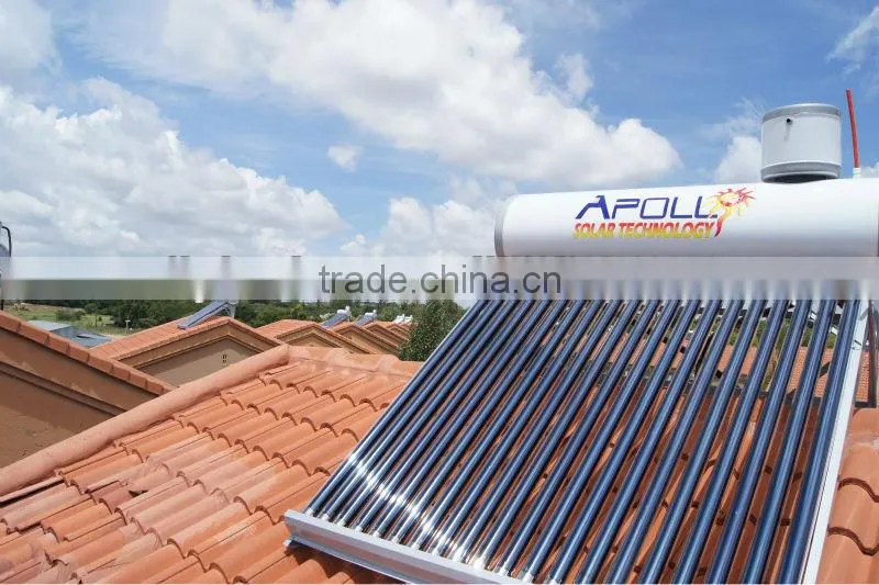 low angel stand frame of DIYI solar water heater system